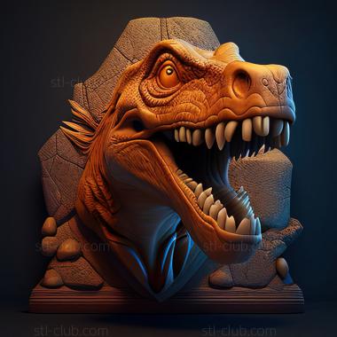 3D модель Игра Ледниковый период: Рассвет динозавров (STL)